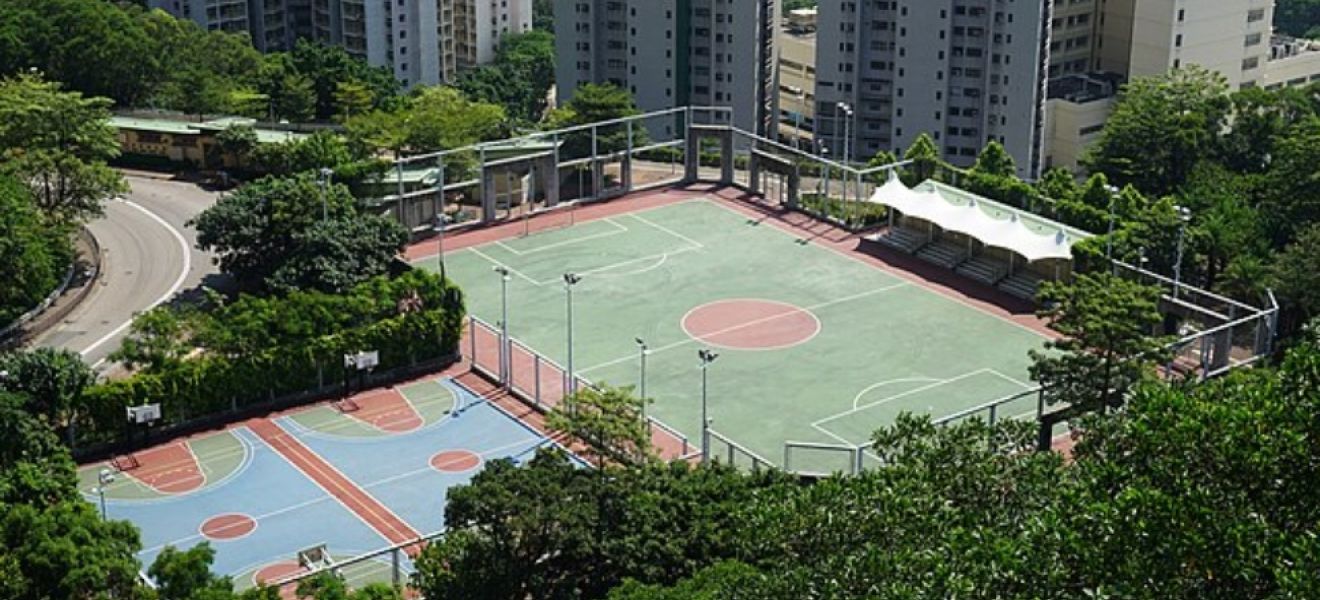 Basketball courts and Football pitches 